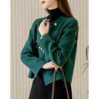 气质双面呢外套