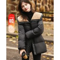 翻领收腰羽绒服（含腰带）