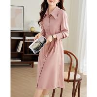 衬衫式连衣裙(含腰带）