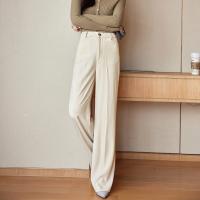 【纯色简约】春秋季款简约风气质休闲小阔腿长裤休闲裤