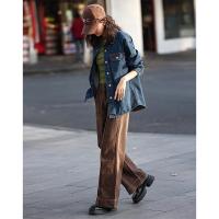 【随性风牛仔外套】摩登贴袋宽松挺括造型感舒适休闲显瘦丹宁上衣