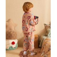 【童趣小熊系列】睡衣男童秋冬珊瑚绒保暖舒适儿童家居服套装外穿