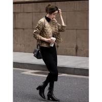 【千金玛德琳】24冬小香风轻薄云朵90鸭绒粗花呢遮肉羽绒服女