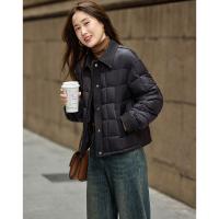 【雪域漫游】冬420T尼丝纺哑光锁绒90鸭绒衬衫式羽绒服女