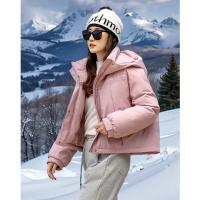 【北欧棉三防系统】冬季户外轻量感90鸭绒短款保暖羽绒服外套女
