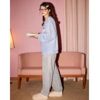 Gukoo/果壳【IP联名】睡衣女秋冬加厚北极绒卡通女士家居服高级感套装外穿