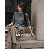 【高雅格雷系】2024冬季款 半高领基础休套头打底长袖针织衫