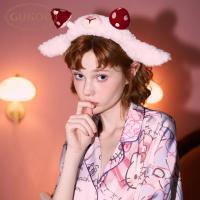 Gukoo/果壳发箍女毛毛束发带新款可爱耳朵洗漱洗脸女士发箍