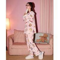 【迪士尼-玛丽猫】睡衣女秋冬加厚牛奶绒卡通可外穿家居服套装