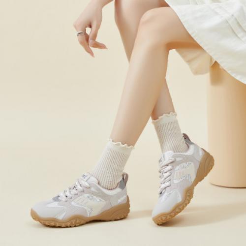 【山系潮搭】轻户外山系透气日常通勤登山徒步鞋撞色运动休闲鞋