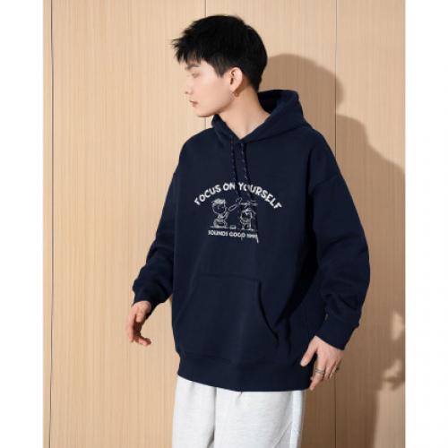 【史努比联名款】唐狮2026秋冬情侣款时尚百搭超好看连帽加绒卫衣