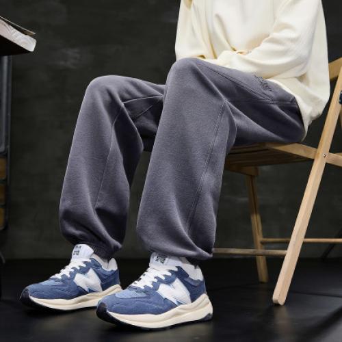 唐狮2026秋冬新款男生休闲裤宽松束腿运动长裤美式酷潮百搭男