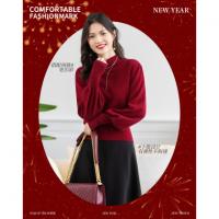 【暖暖的祝福】冬季100绵羊毛高领羊毛衫短款毛衣针织衫女上衣