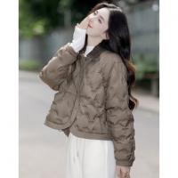 【暖暖巴恩风】冬季小火炉90鸭绒撞色翻领前短后长女式羽绒服