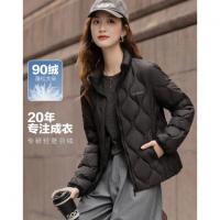 【火山岩高强蓄热】冬季90鸭绒气凝胶抑菌双层无胆女式羽绒服
