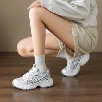 【运动通勤】25年网面透气舒适慢跑简约百搭运动鞋老爹鞋女