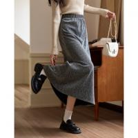 【小碎钻星空闪闪鱼尾半身裙】秋冬奢华亮丝松紧腰皮筋直筒裙长裙