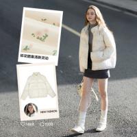 唐狮2026冬季女短款棉衣女高级感时尚棉服碎花面包服少女感温柔系