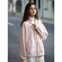 唐狮2026秋冬季立领短款外套女净色简约风时尚宽松早秋穿搭韩系