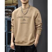 唐狮2025秋季新款卫衣男士圆领宽松无帽套头上衣港风休闲外套潮牌