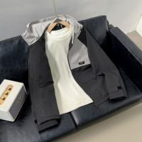 唐狮2025秋季外套男连帽夹克工装休闲潮拼接撞色外套上衣宽松韩版