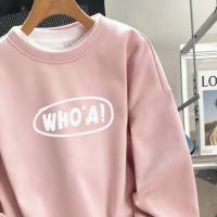 唐狮2026春秋季情侣圆领卫衣女设计感独特男款韩系穿搭超好看卫衣