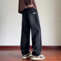 唐狮2026冬季新款牛仔长裤男款加绒松紧腰牛仔裤休闲风韩系穿搭潮