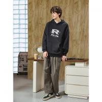 唐狮春季新款男卫衣美式潮牌连帽套头衫青少年百搭外套宽松