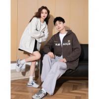 唐狮2025春装新款情侣装宽松百搭连帽上衣设计感小众早春情侣外套