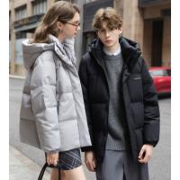 唐狮冬季新款情侣羽绒服男女装连帽面包服加厚学生百搭短款外套潮