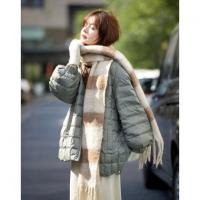 【都市暖羽】2025冬90鸭绒灯笼袖可调节下摆宽松中长款女式羽绒服