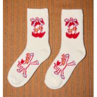 Gukoo/果壳袜子女新款冬家居袜睡眠袜保暖袜珊瑚绒袜地板袜