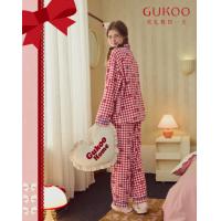 【红运系列】本命年睡衣女秋冬加厚高级感红品结婚红色家居服套装