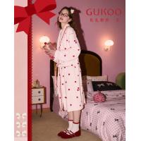 【红运系列】睡衣女秋冬加绒加厚浴袍晨袍新娘结婚本命年家居睡袍