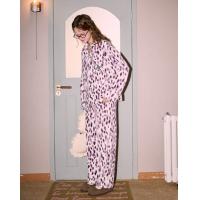 【精致高级感】睡衣女秋冬加绒加厚撞色高品质外穿家居服套装