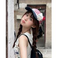 HelloKitty联名女士帽子甜美百搭旅游外出休闲帽子