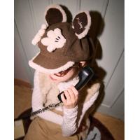 【米奇系列】帽子女秋冬高级感洋气时尚毛绒百搭逛街休闲毛绒帽子