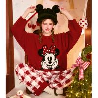 【小熊粉丝专享】Gukoo果壳秋冬联名系列加厚红色家居服套装合集