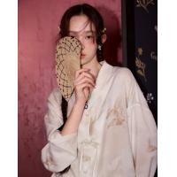 【国风系列】高品质睡衣女春秋长袖新中式蝴蝶晕染可外穿家居套装